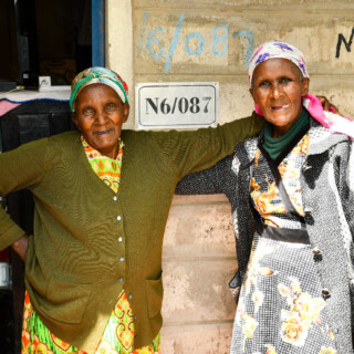 Yawezekana Sacco Members in their finished houses